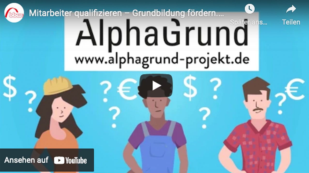 Erklär-Video - AlphaGrund qualifiziert